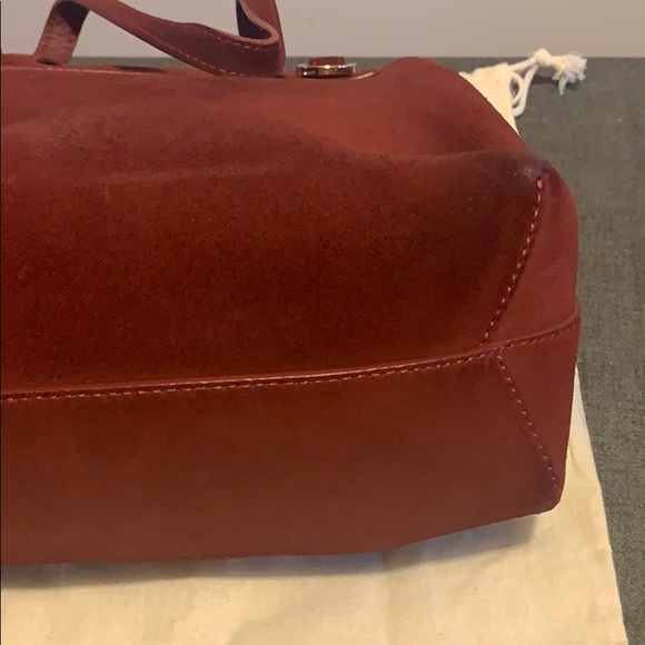LIMITED EDITION Mansur Gavriel Suede Mini Lady Bag - Picture 6 of 7